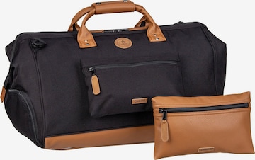 Cabaia Travel Bag in Black: front