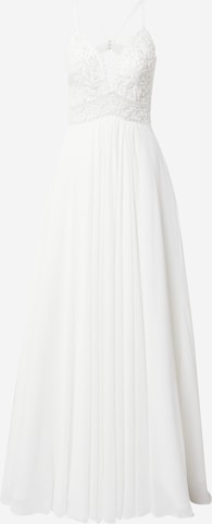 MAGIC BRIDE Aftonklänning i beige: framsida