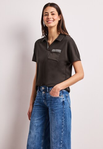 STREET ONE Shirt in Brown: front