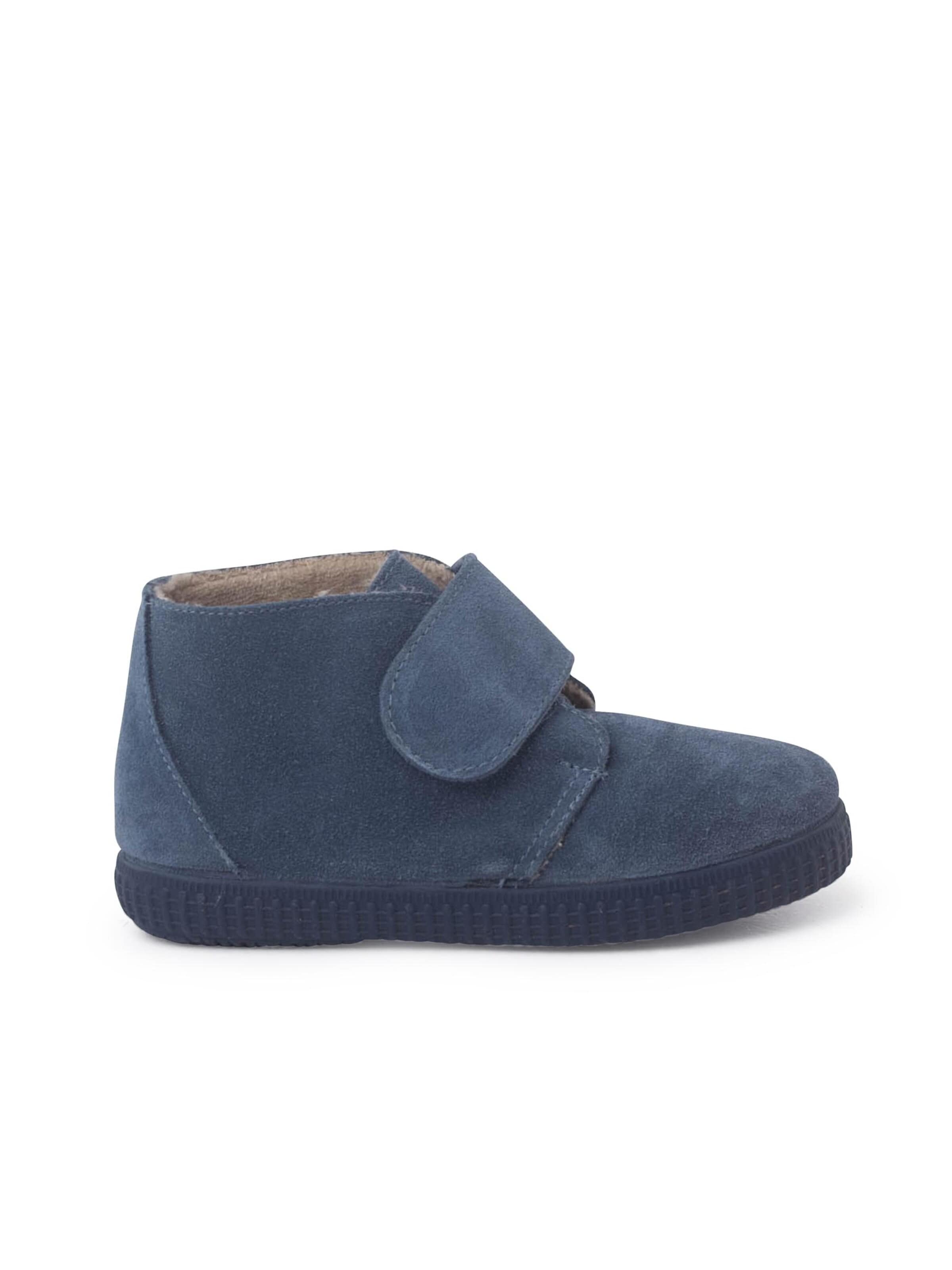 Pisamonas - Bota em azul
