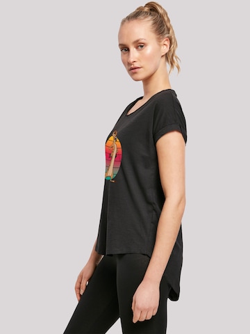 F4NT4STIC Shirt 'Disney König der Löwen Timon Sunset' in Black