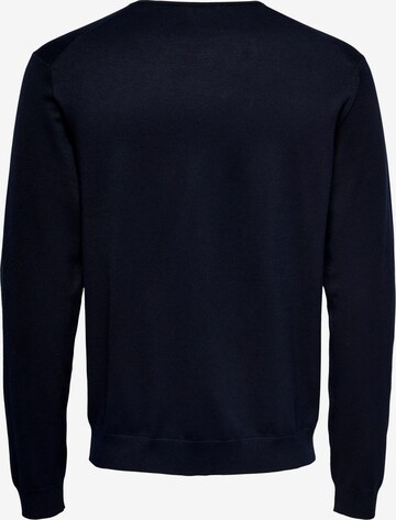 Only & Sons Sweater 'ONSWyler' in Blue