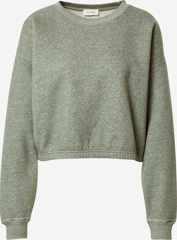 AMERICAN VINTAGE Sweatshirt 'PIEBURG' in Green: front