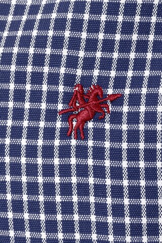 DENIM CULTURE Средняя посадка Рубашка 'LUIZ' в Синий