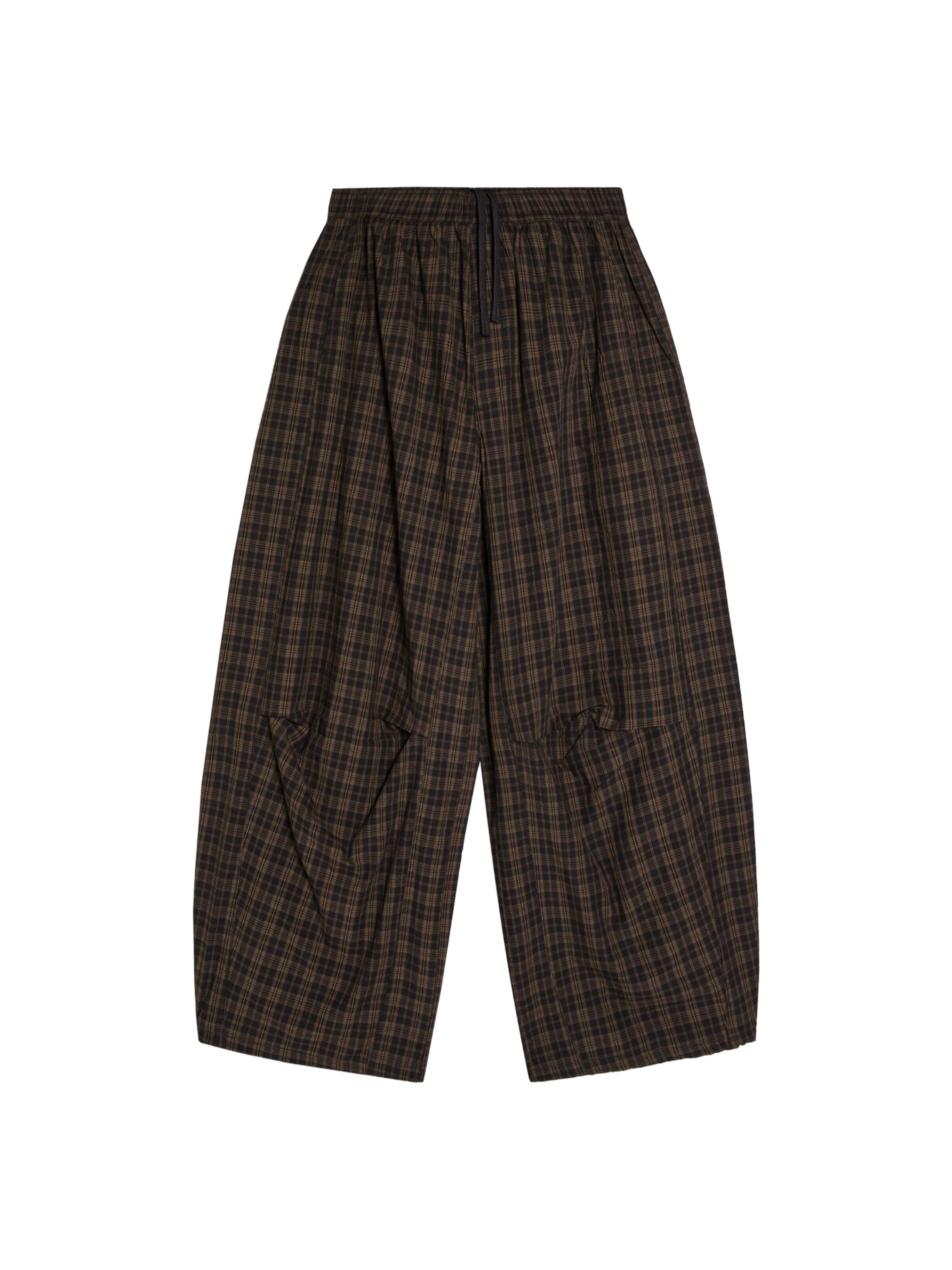 Pantalon Bershka en marron : devant