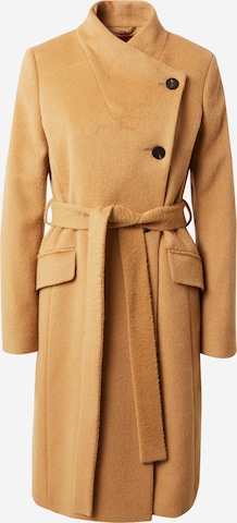 HUGO Between-seasons coat 'Milea' in Beige: front