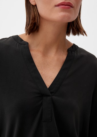 s.Oliver BLACK LABEL Shirt in Zwart