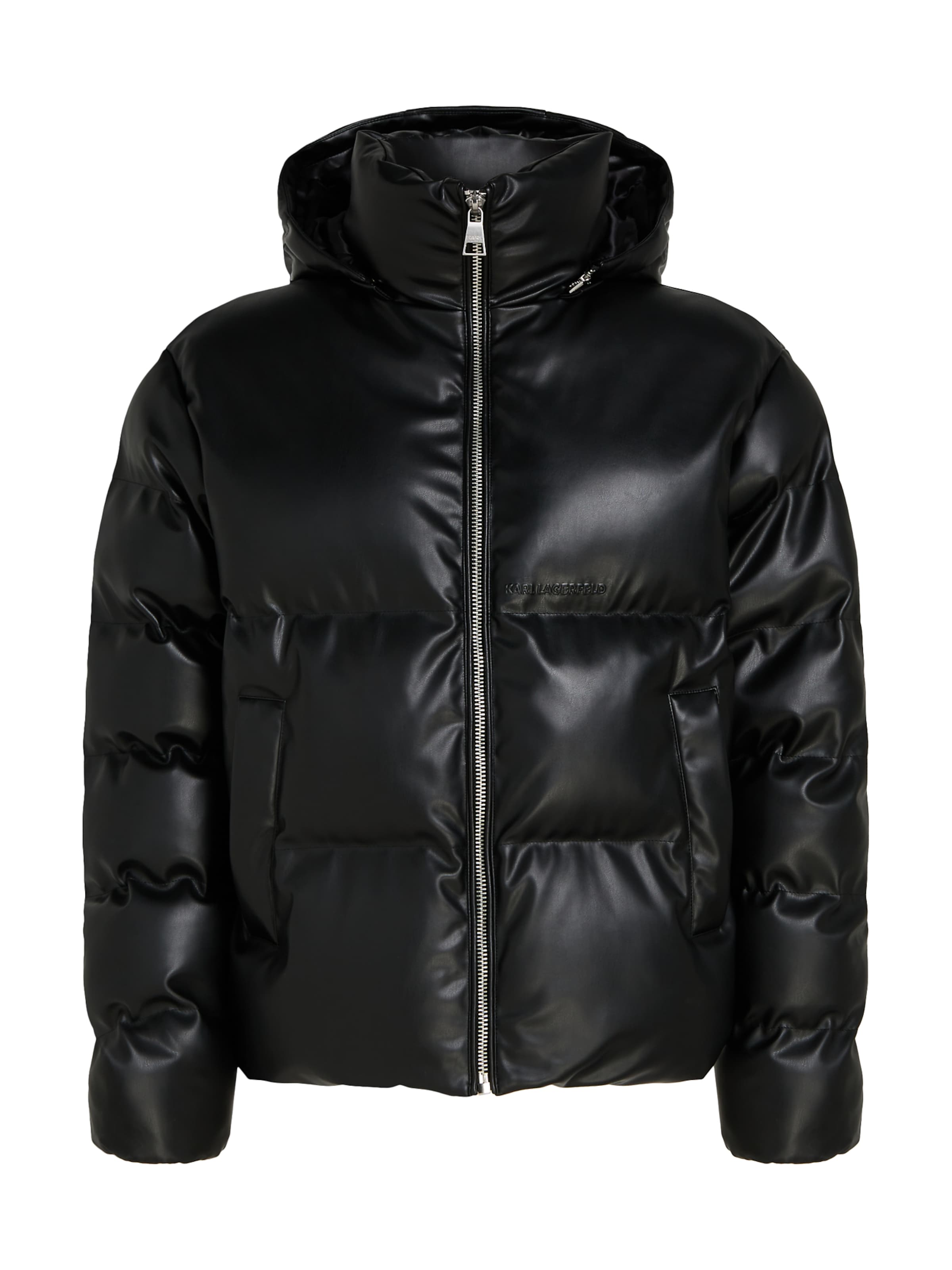 Karl lagerfeld lace puffer jacket hotsell