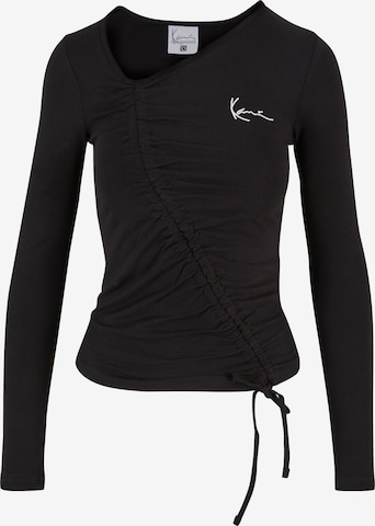 T-shirt Karl Kani en noir : devant