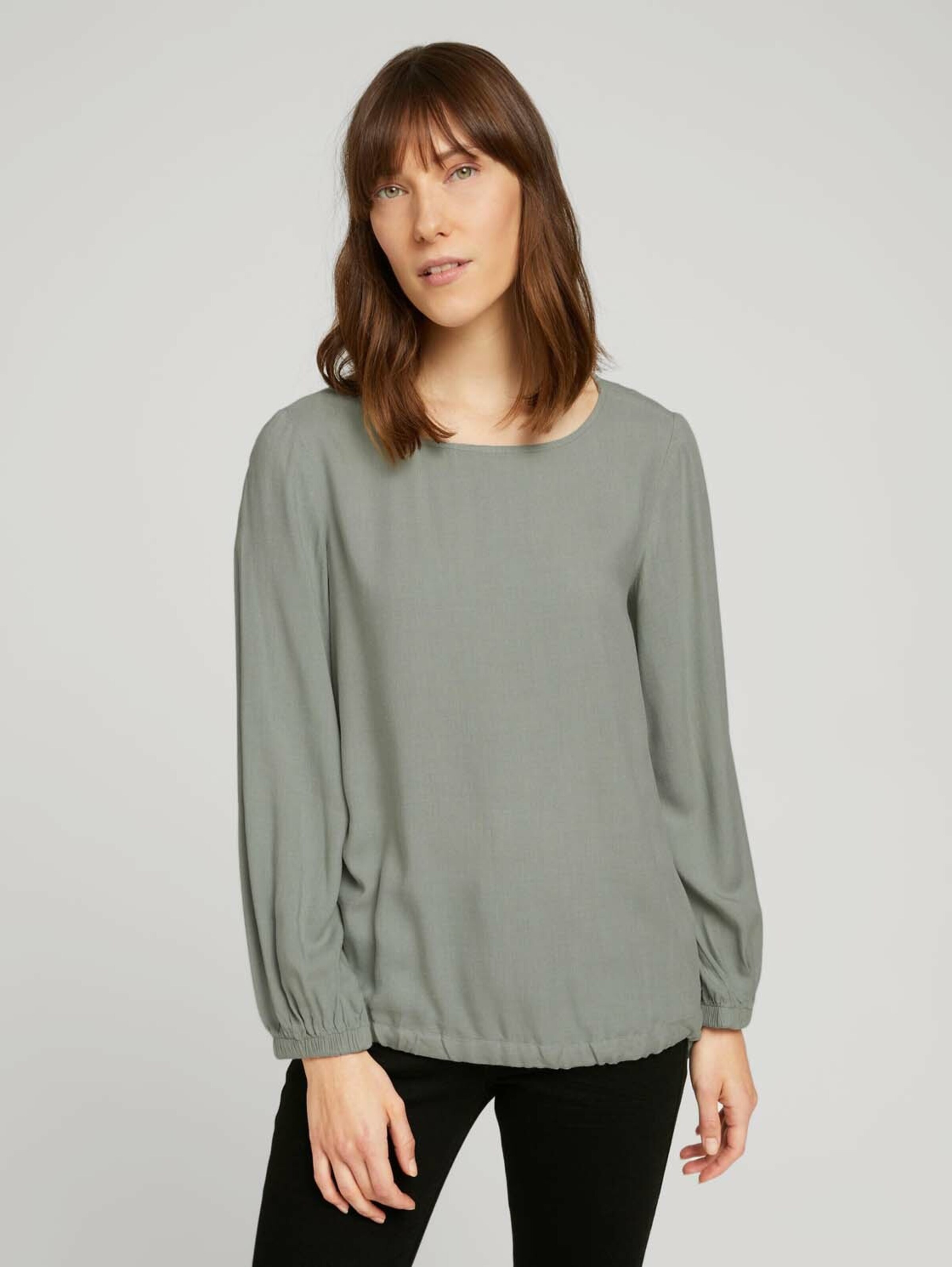 Frauen Große Größen TOM TAILOR Bluse in Pastellgrün - GW56673 Frauen Große Größen TOM TAILOR Bluse in Pastellgrün - GW56673