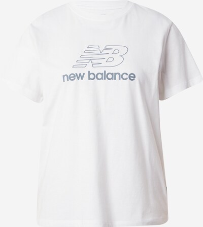 new balance Camisa em petróleo / branco, Vista do produto