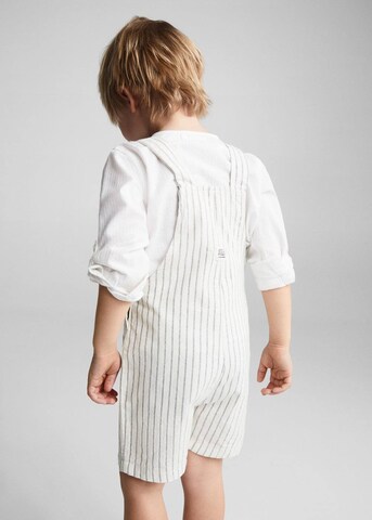 MANGO KIDS Regular Hängselbyxa 'Jan' i beige