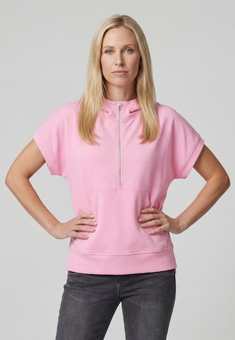 Sweat-shirt MUTHA en rose : devant