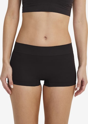 JOCKEY Panty 'Seamfree™ Comfort Boyshort' in Schwarz: Vorderseite