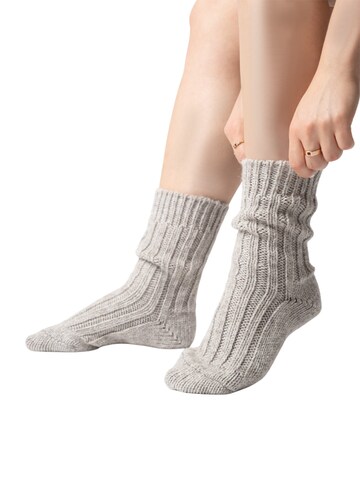HomeOfSocks Socks 'HOS208' in Grey