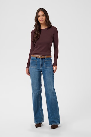 Kaffe Sweater 'KALizza' in Brown
