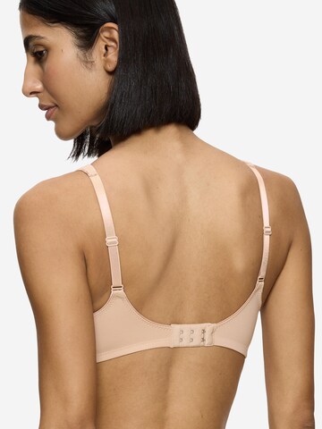 TRIUMPH T-shirt Bra 'Modern Soft & Cotton' in Beige