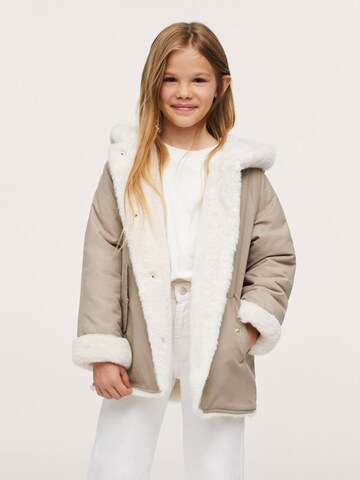 MANGO KIDS Tussenjas 'Anita' in Bruin: voorkant