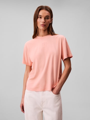 Calvin Klein Tričko - Oranžová: predná strana