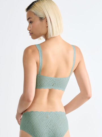 SLOGGI Classic Bra ' ZERO Feel Bliss Bralette ' in Blue: front