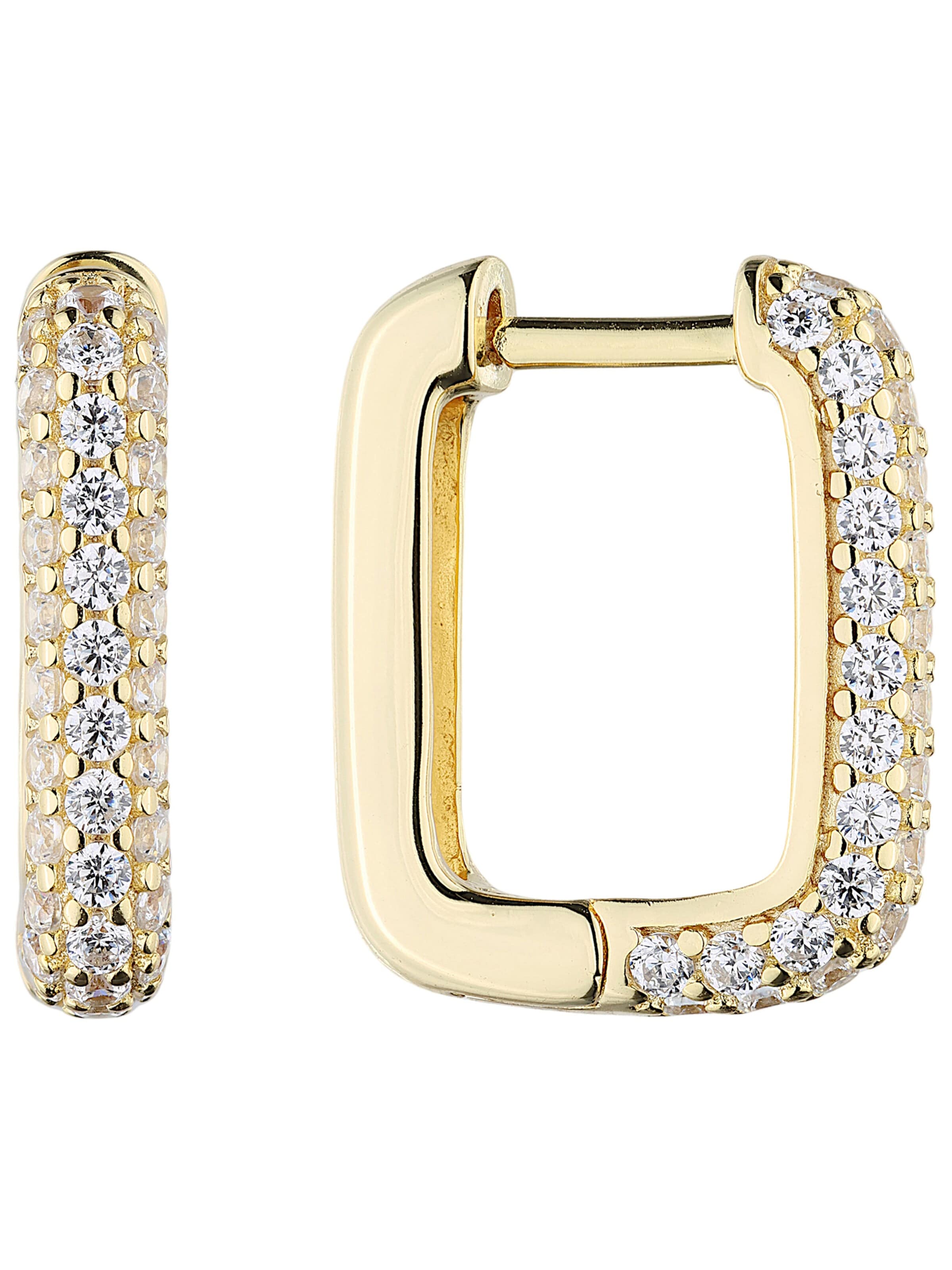 Jobo Ohrringe‌‌‌‌‌ in Gold: Vorderseite