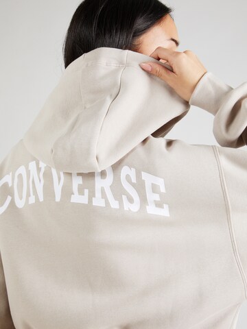 CONVERSE Кофта на молнии 'Blooming' в Бежевый