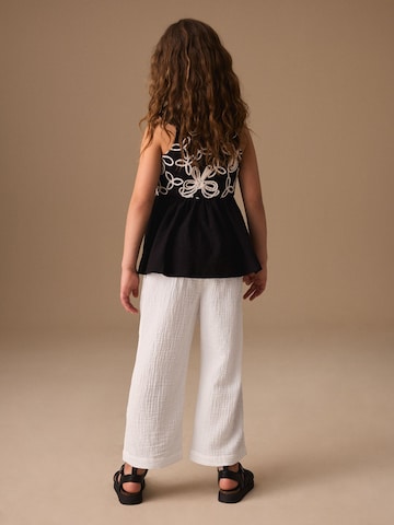 Next Wide leg Broek in Wit