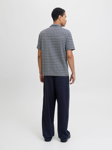 JACK & JONES Tricot 'Blaeli' in Blauw