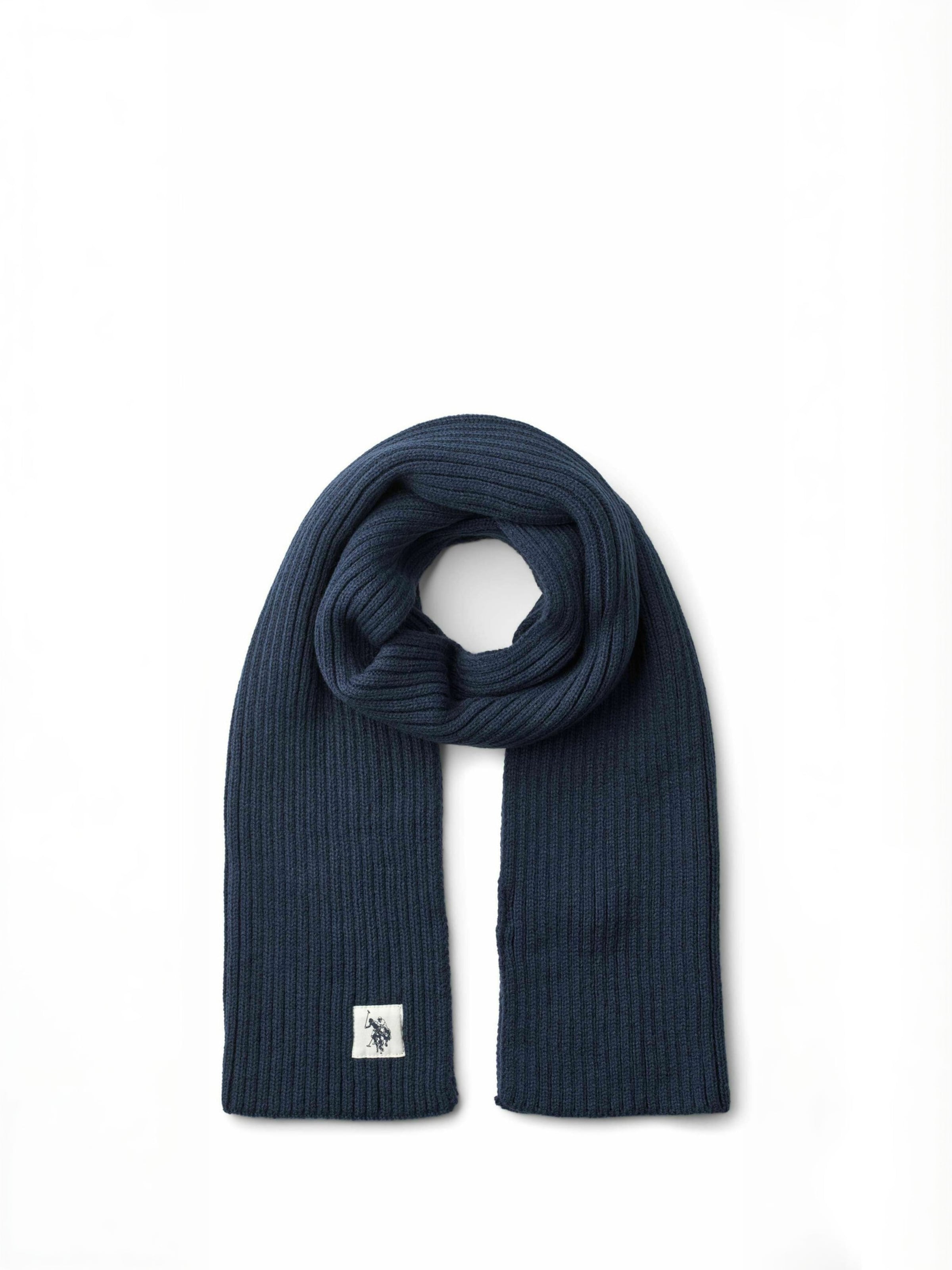 U.S. POLO ASSN. Sjaal ' UUGabi ' in Blauw: voorkant