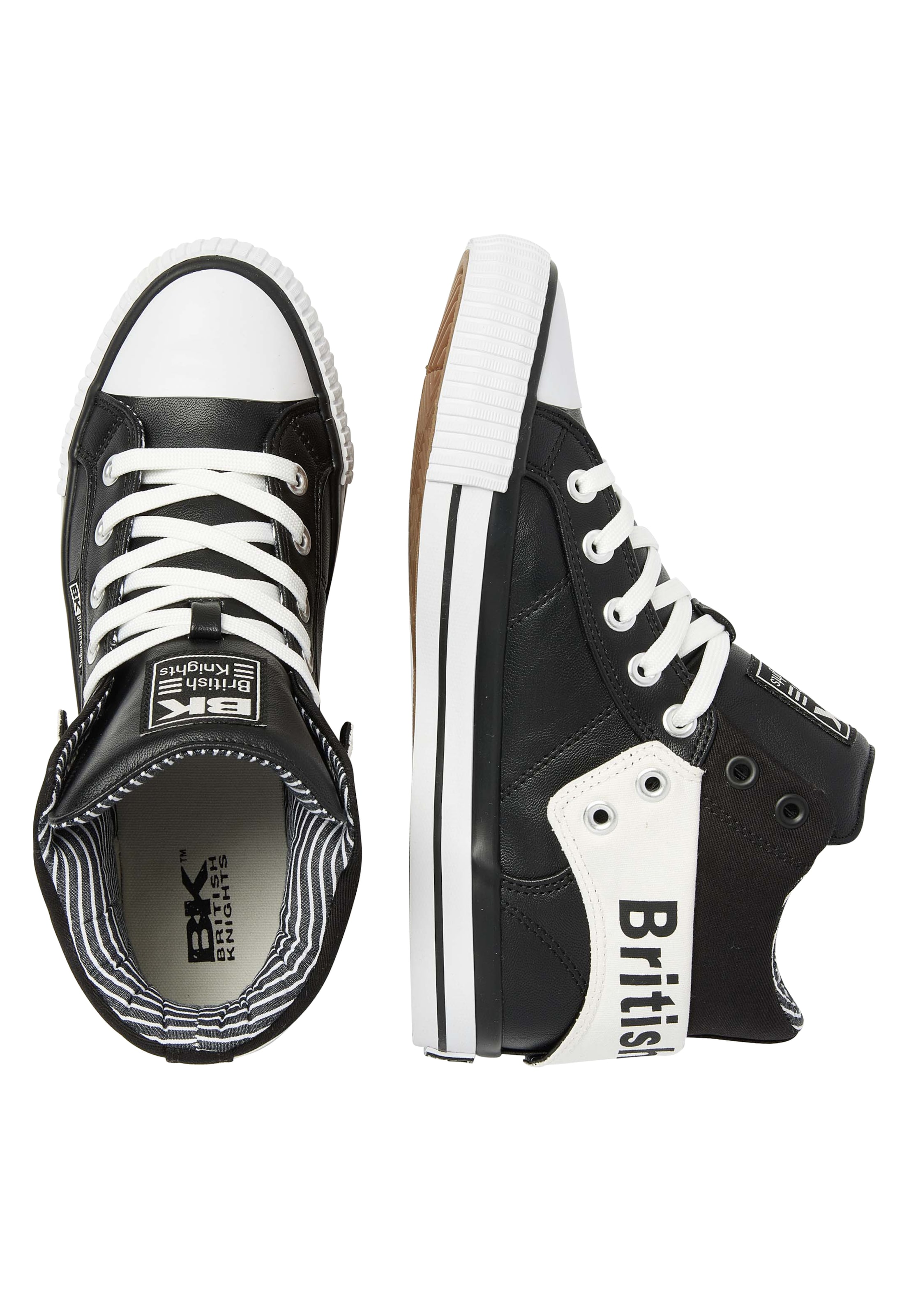 BRITISH KNIGHTS High-Top Sneakers 'ROCO' in Black