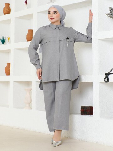 MODAMIHRAM Tunic in Grey