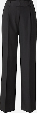 Another Label Wide leg Pantalon 'Gianna' in Zwart: voorkant