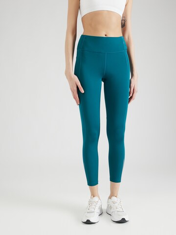 UNDER ARMOUR - Skinny Calças de desporto 'Fly Fast 3.0' em verde: frente