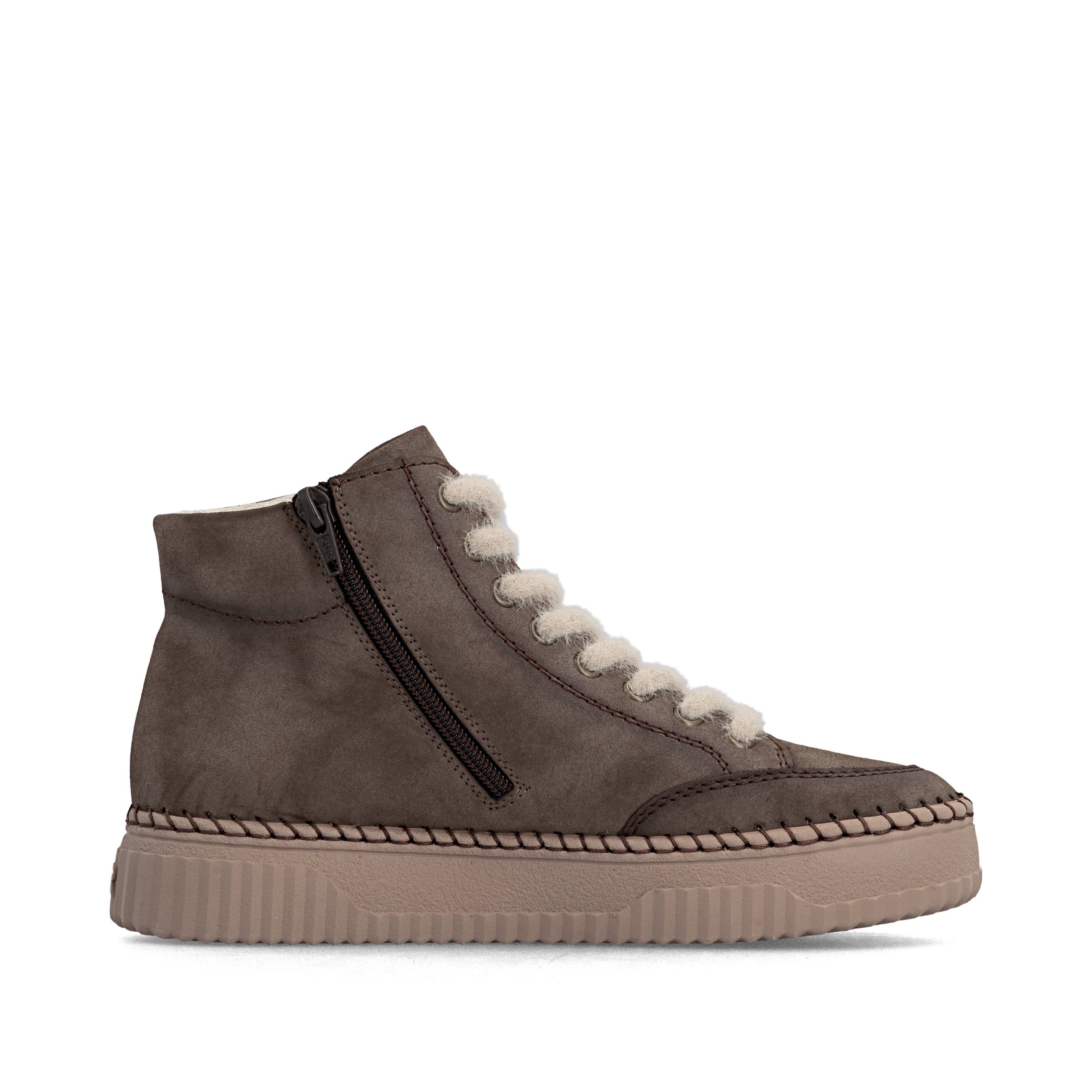 Baskets hautes 'N9901' Rieker en marron