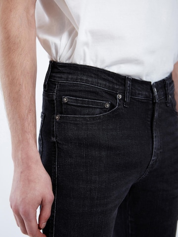 Dr. Denim Skinny Jeans 'Snap Skinny' in Black
