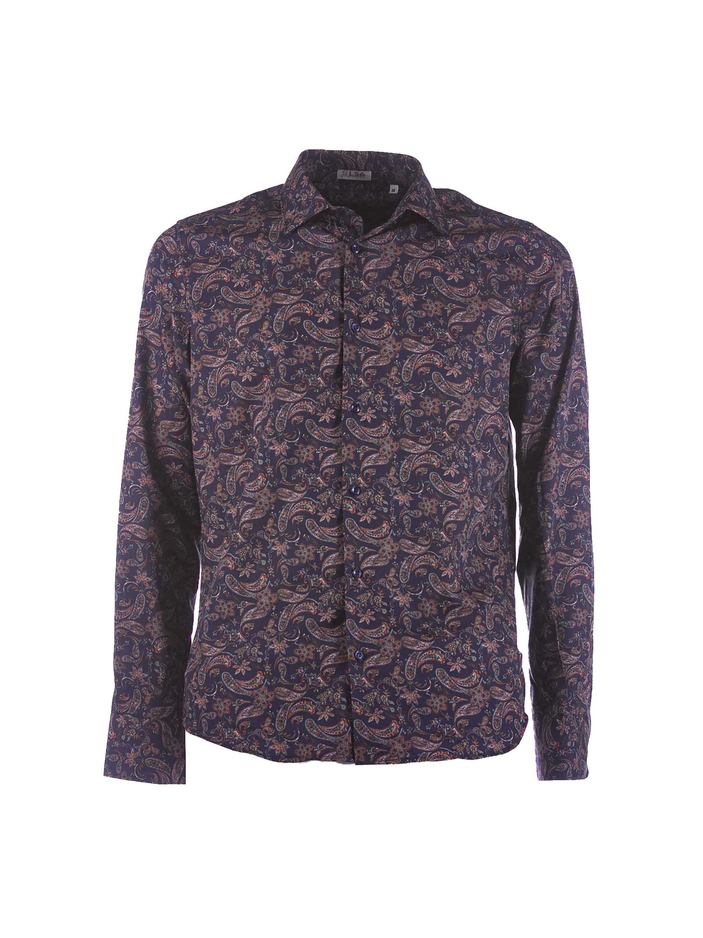 SL56 Regular Fit Hemd 'Camicia' in Mischfarben: Vorderseite