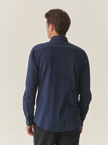 TATUUM Slim fit Srajca 'MARLO' | modra barva