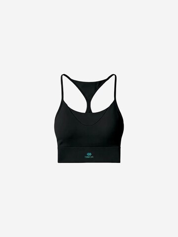Tommy Life Classic Bra 'TOMMY Damen-Figurbetontes Crop-Active-Top' in Black