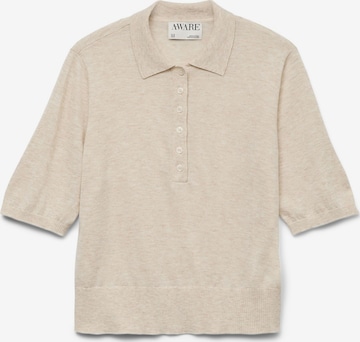 Aware - Jersey en beige: frente