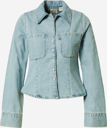 LEVI'S ® Блуза 'Ellis Denim Shirt' в синьо: отпред