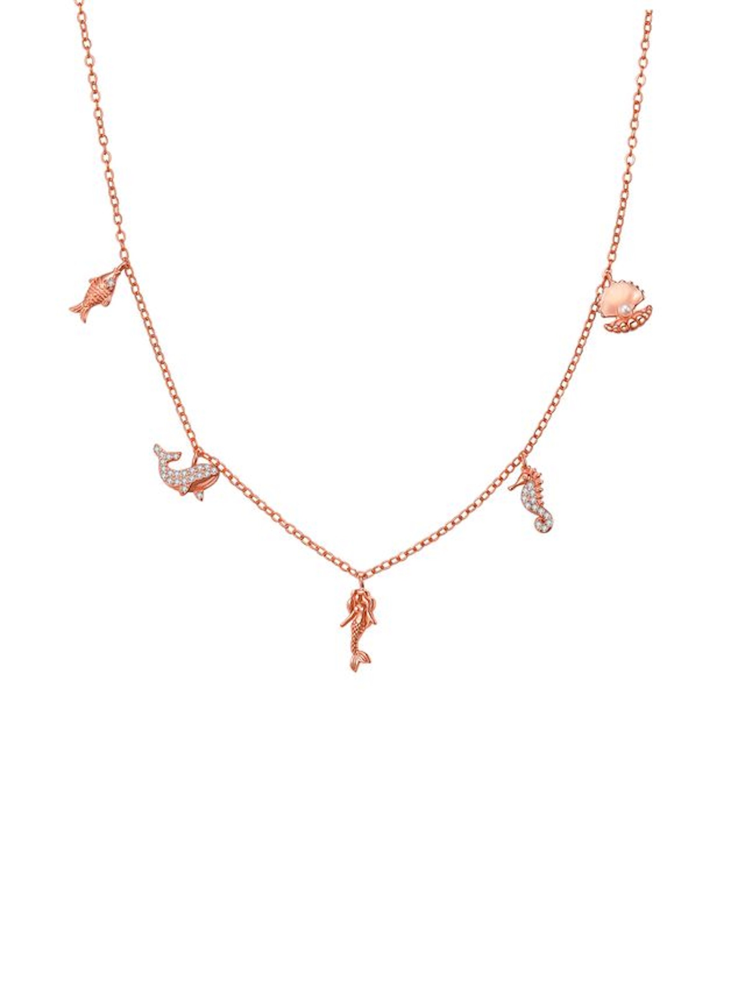 Hey Happiness Ketting 'Ocean Charms' in Goud