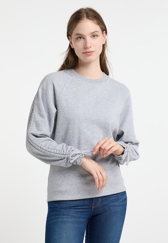 DreiMaster Maritim Sweatshirt in Grijs: voorkant