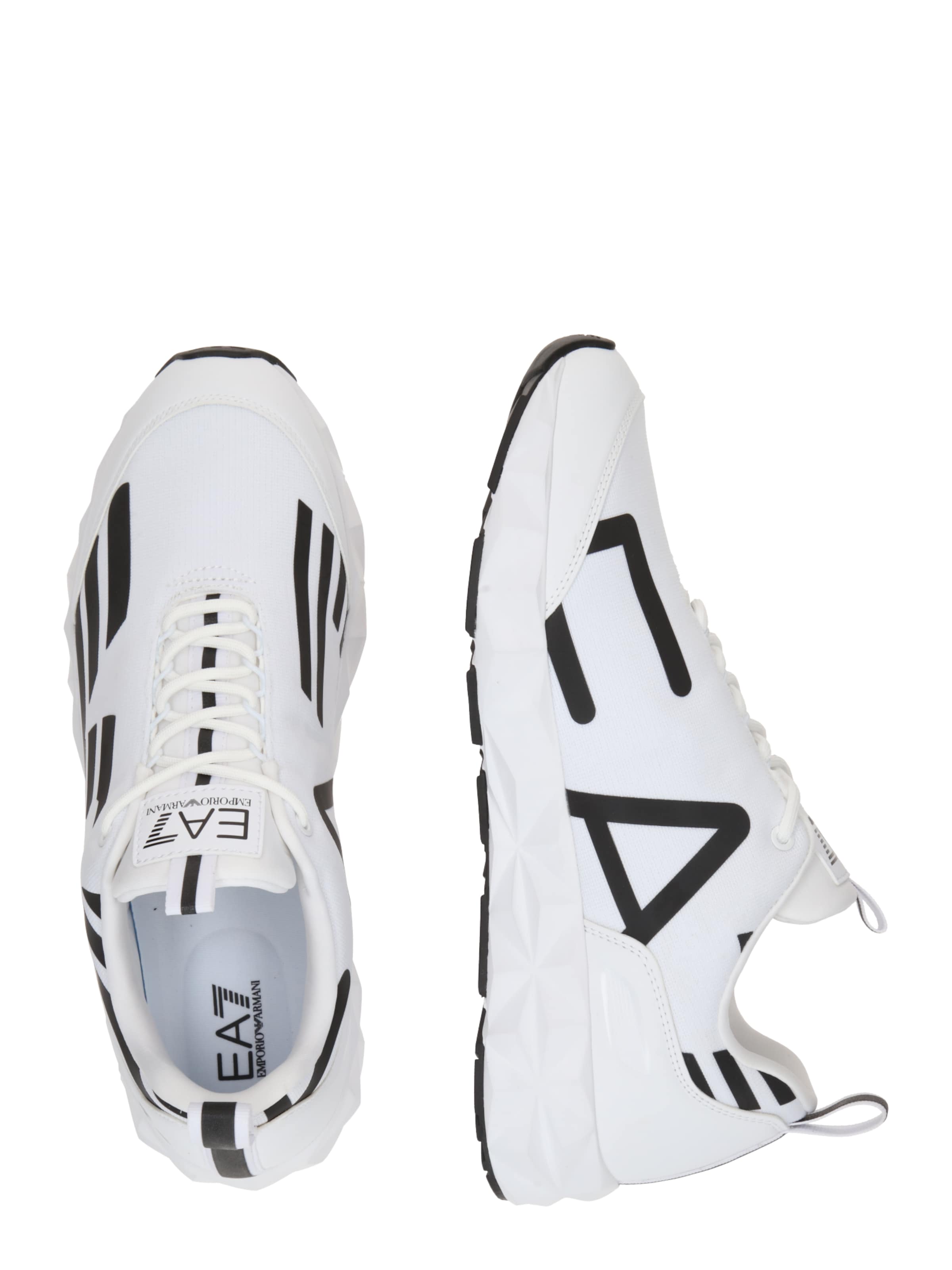 EA7 Emporio Armani Madalad ketsid, värv valge