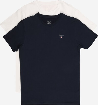GANT Shirt in de kleur Nachtblauw / Rood / Wit, Productweergave