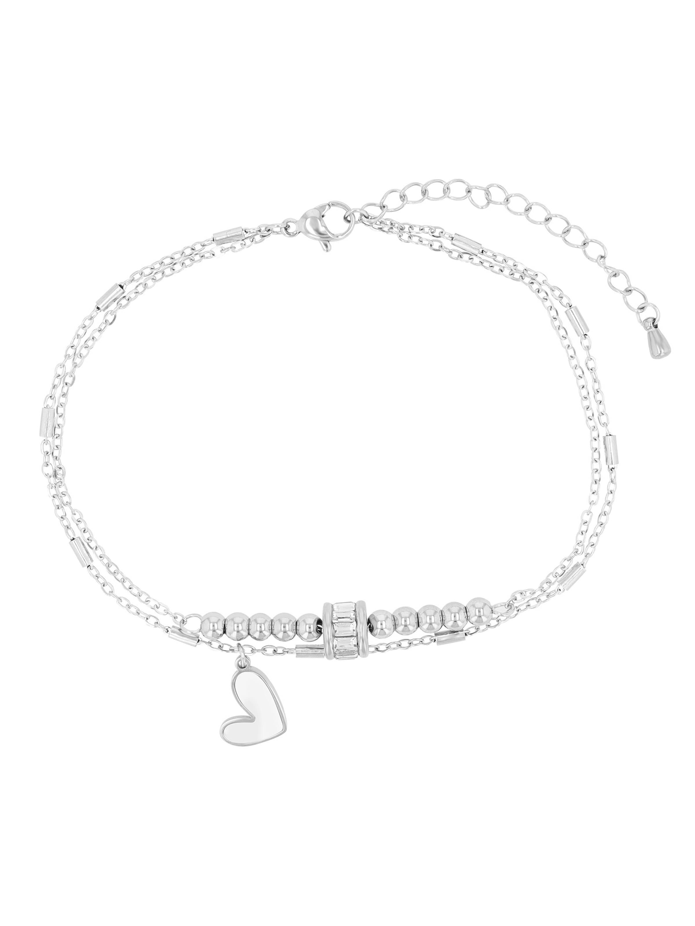 Akzent Foot Jewelry 'Ontani, hautverträglich' in Silver