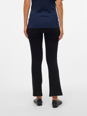 MAMALICIOUS Flared Jeans in Black