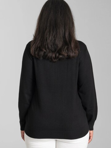 SANDGAARD Knit Cardigan 'Helsinki' in Black