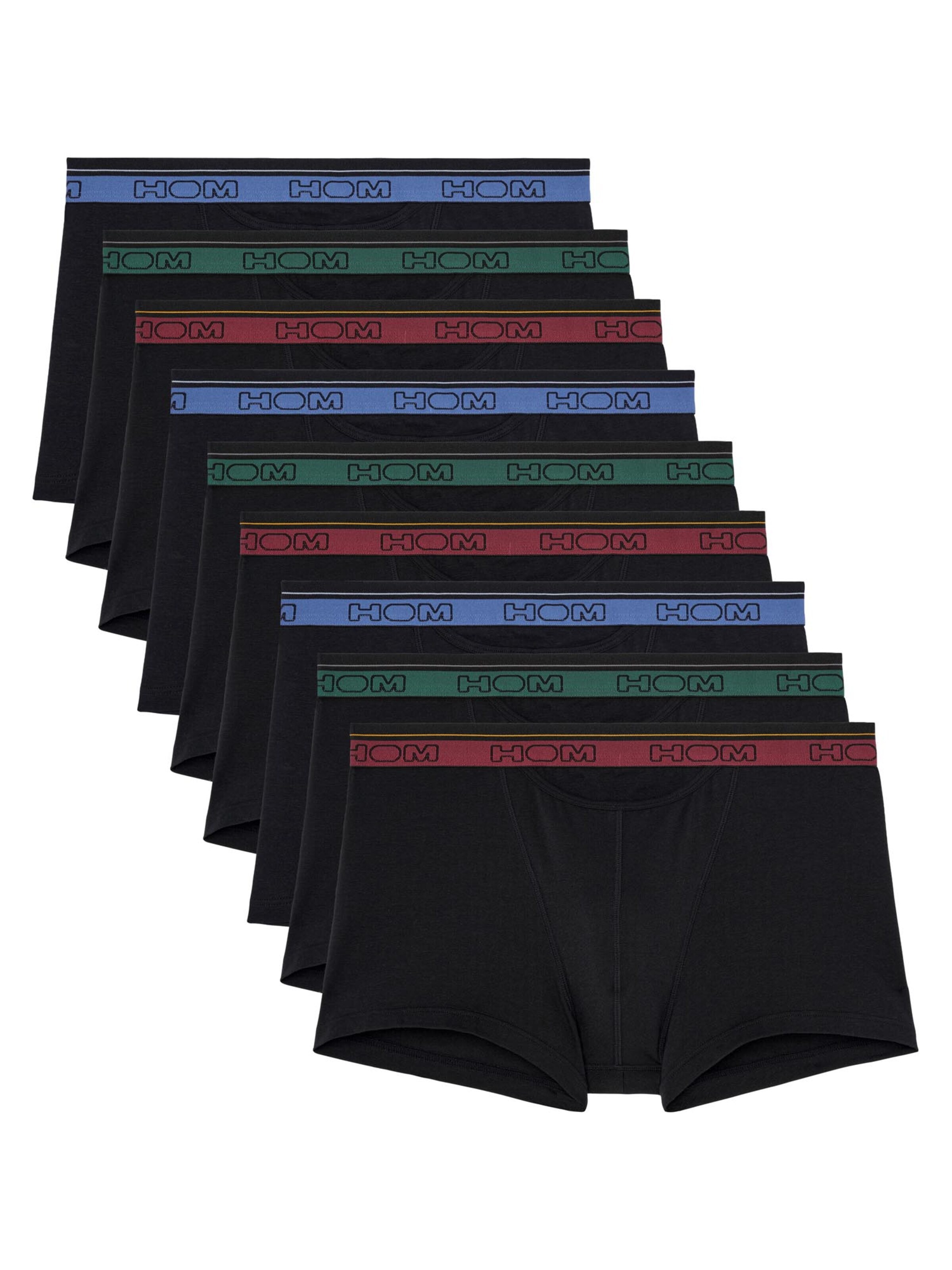 HOM Boxershorts 'Tiago'‌‌‌‌‌‌‌‌‌‌ in Schwarz: Vorderseite