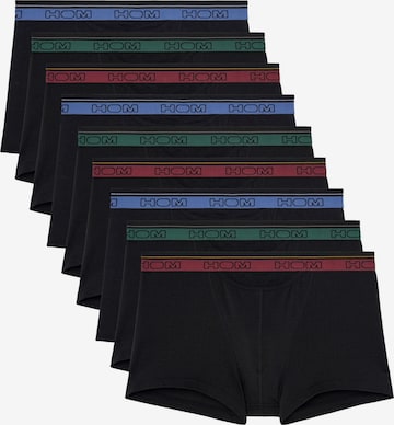 HOM Boxershorts 'Tiago' in Schwarz: Vorderseite