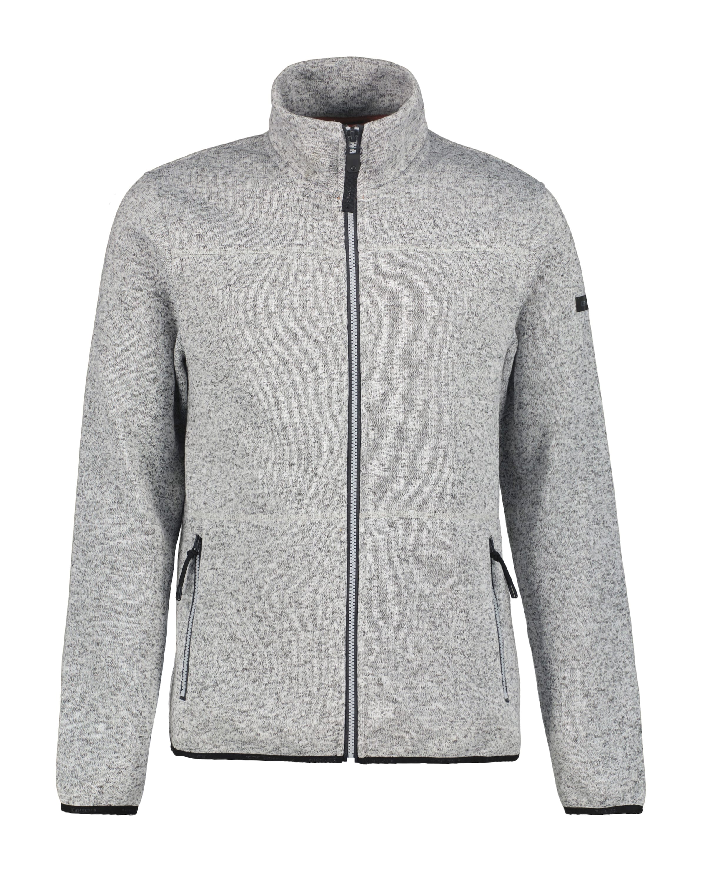 ICEPEAK Fleece Jacket in Grey: front